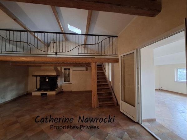 PAYS DE FORCALQUIER MAISON 5  PIECES 150 M² AVEC DEPENDANCE  ET JARDIN 250 M²
