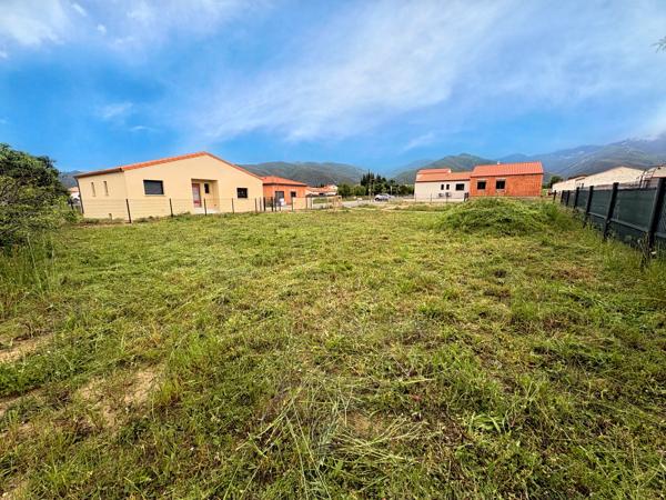 Terrain à vendre à Vinça (66320) - Pyrénées-Orientales