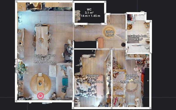 Appartement à vendre    3 pièces •  Talange