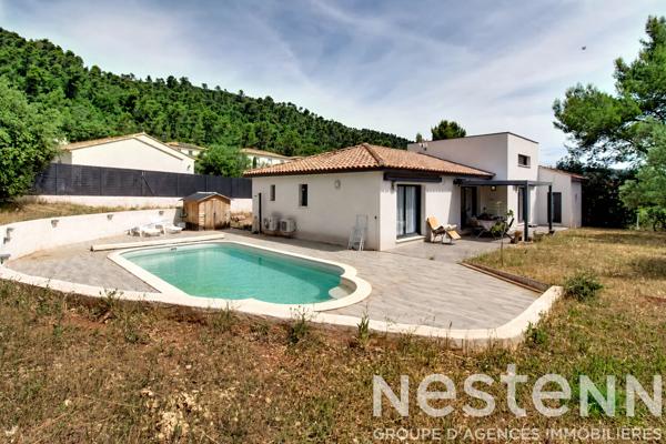 A VENDRE - Maison CONTEMPORAINE, 4 pièces 113 m2 - Terrain 1000 m²  - LE LUC