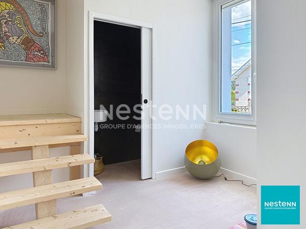 Bien rare à Feurs, seulement dans votre agence NESTENN, 3 chambres,  116 m2 habitables sur terrain clos de 515  m2  avec garage