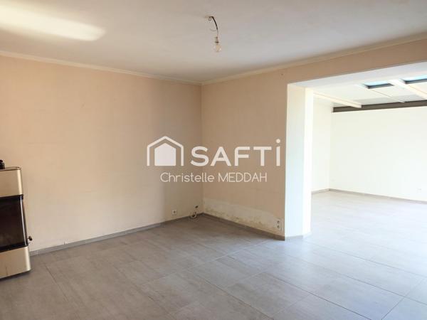 Maison en pierre mitoyenne – Pleurtuit centre – 90 m² – 3 chambres