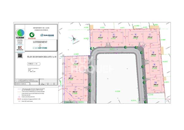 Terrain à vendre à Pépieux - Référence V334EM