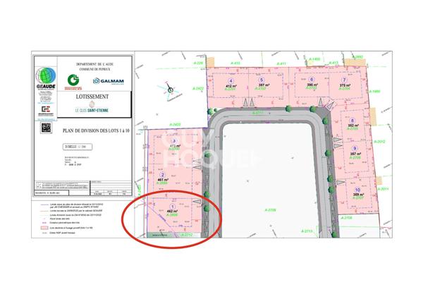 Terrain à vendre à Pépieux - Référence V334EM