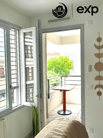 Villeurbanne – Élégant T1 neuf meublé avec loggia, à deux pas de Montchat