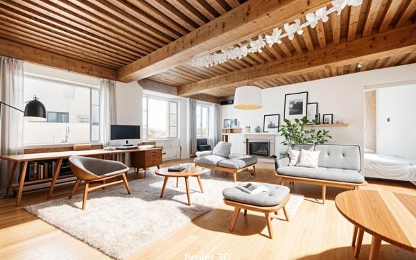 Appartement à vendre    5 pièces • 105,77 m2 Lyon 4