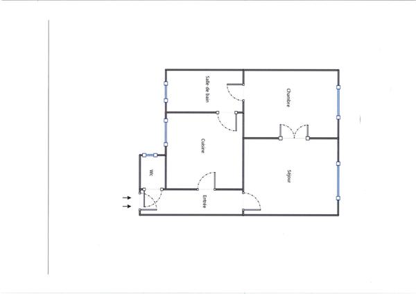 INVESTISSEMENT LOCATIF -2 pièces 50 m2-