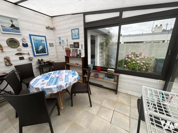 PLOEMEUR - BOURG - Maison de plain pied de 105 m² habitable sur terrain d'environ 360m²