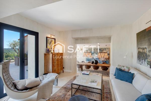 Prestigieux domaine à Tourrettes : Quand l'authenticité du passé sublime le luxe d'aujourd'hui. Panorama grandiose.