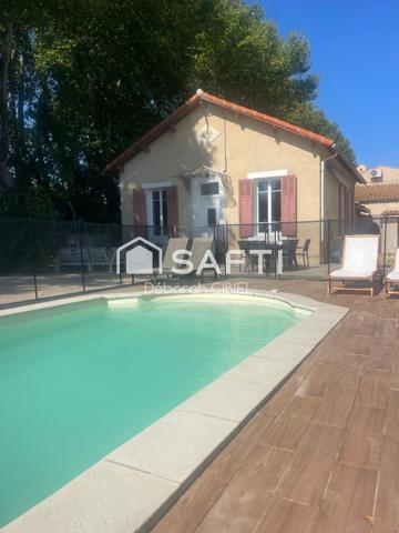 Joli pavillon type 4 avec piscine