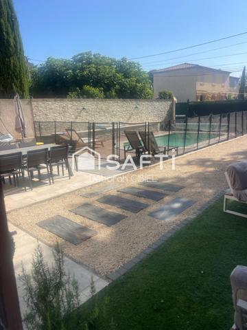 Joli pavillon type 4 avec piscine