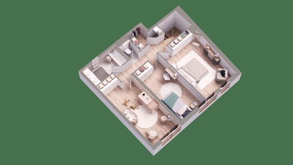 Appartement 4 pièces - 117 m²