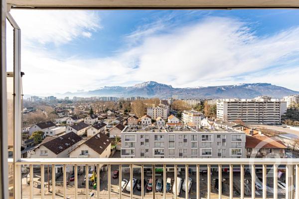 Appartement F3 à vendre  3 pièces - 53,97 m2 GRENOBLE - 38