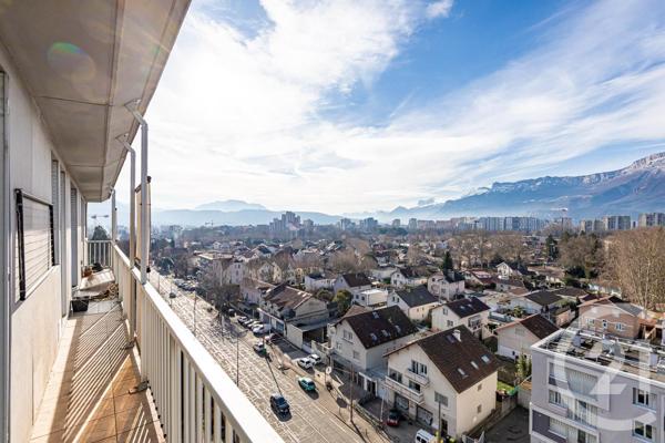 Appartement F3 à vendre  3 pièces - 53,97 m2 GRENOBLE - 38
