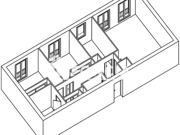 Location Appartement 3 pièces 69.5 m² - 19 CURIE - 5/7 SURCOUF - 4 H.TAZIEFF Bussy Saint Georges 77600