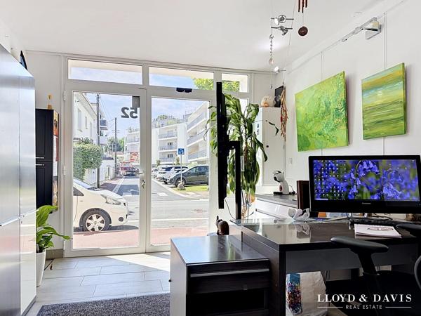 Appartement avec jardin (débarras), 400 mètres plage
