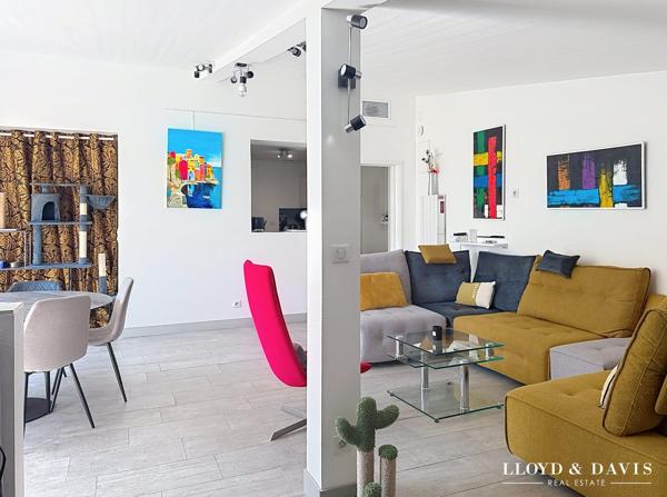 Appartement avec jardin (débarras), 400 mètres plage