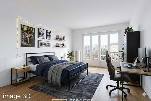 Etage élevé avec ascenseur à rénover