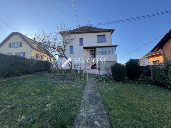 3%.COM MAISON À RÉNOVER HOCHFELDEN 5 PIÈCES AVEC JARDIN  Hochfelden (67270)