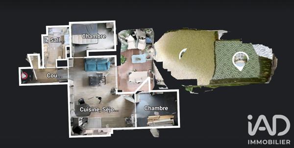 Appartement à vendre 3 pièces 72 m² Asnières-sur-Seine