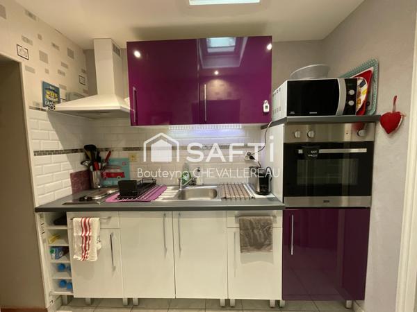 Maison de ville avec jardin et garage