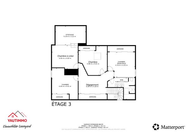 CRANVES-SALES – Maison 243 m² – Terrain 860 m² – 5 chambres – Possibilité 2 appartements – Grand garage
