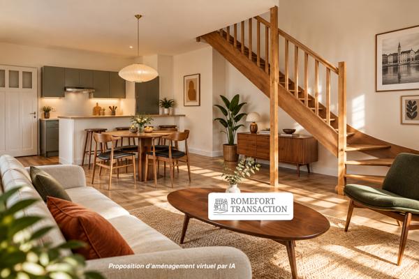 EXCLUSIVITE - NANTES VIARME / HAUTS PAVES - appartement duplex