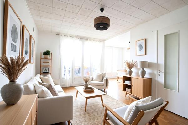 Appartement 4/5 pièces proches des transports.