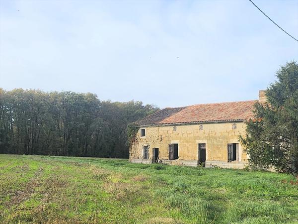 Belle Fermette 4 pièces à rénover avec dépendances  MIRAMONT DE GUYENNE (47)