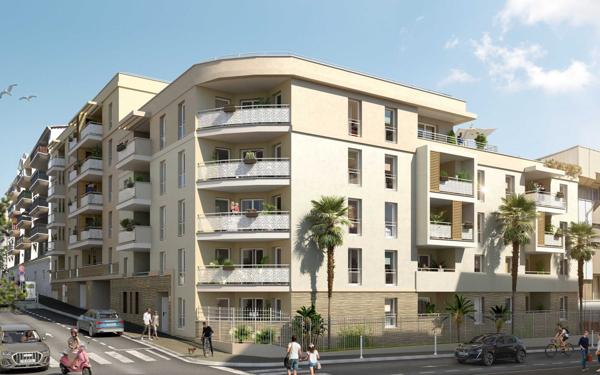 Appartement à vendre    2 pièces •  Toulon