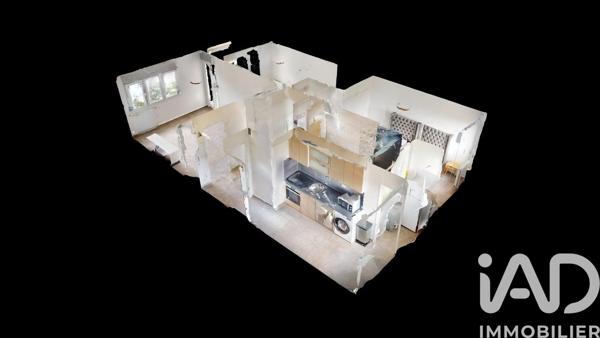Appartement à vendre 3 pièces 57,58 m² Trappes