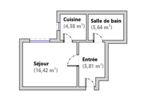 Appartement + parking + cave