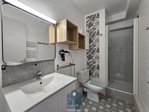 Appartement T1 bis meublé avec stationnement et cave