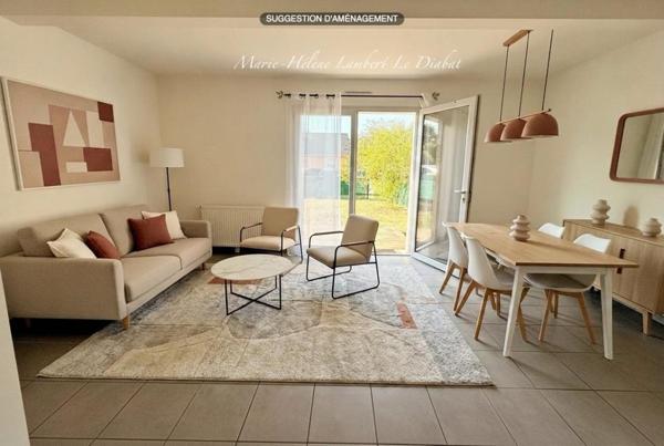 LA RIVIÈRE SAINT SAUVEUR - MAISON  PLAIN PIED DE VIE - 3 pièce(s) 66 m2 - JARDIN - SATIONNEMENTS - ACCÈS PMR
