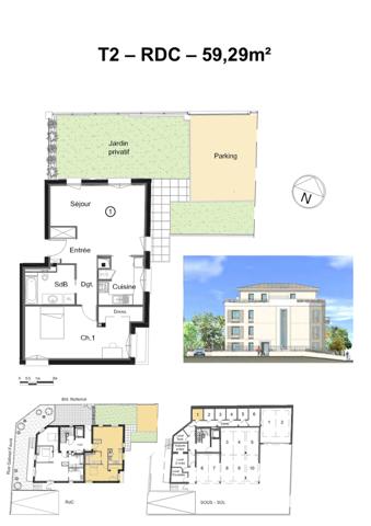 Immeuble à vendre 436 m² Rueil-Malmaison