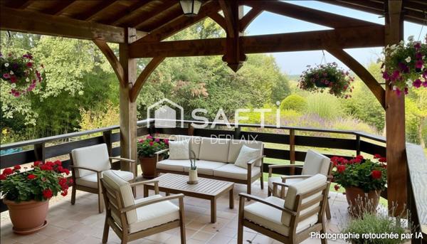 Maison d’exception de 103 m² – Charme, espace et potentiel sur 7400 m² de terrain arboré !