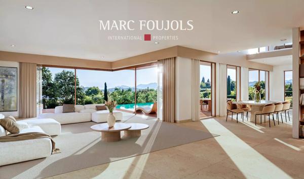 Mougins – luxueuse villa d’architecte neuve