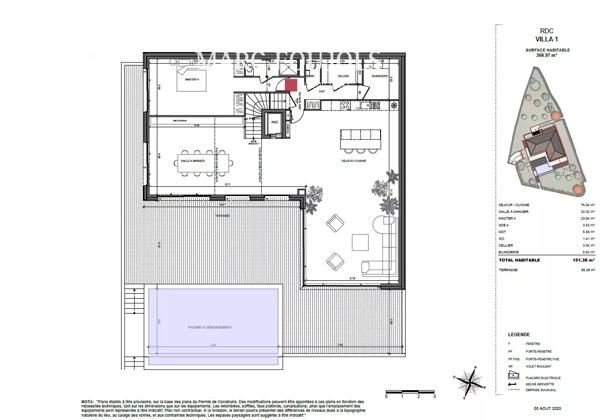 Mougins – luxueuse villa d’architecte neuve