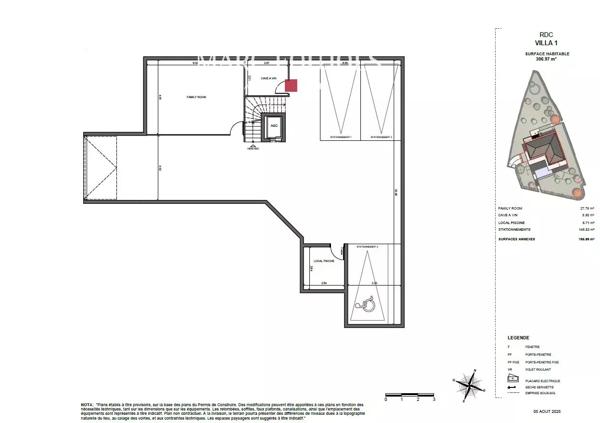 Mougins – luxueuse villa d’architecte neuve
