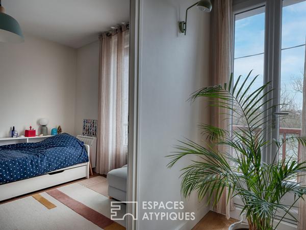 Maison familiale en bord de seine.