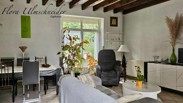 Maison individuelle en pierre de 159 m² avec terrain de 897 m² à vendre à CULOZ (01) à 30 mns d'Aix-les-Bains et 20 mns de Belley