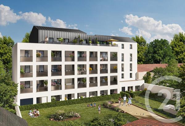 Appartement T1 à vendre  1 pièce - 30,28 m2 NANTES - 44