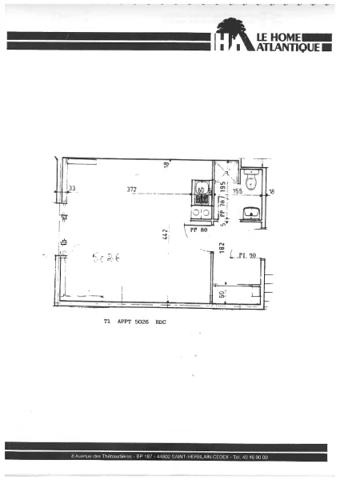 Appartement à louer à Nantes (44300)