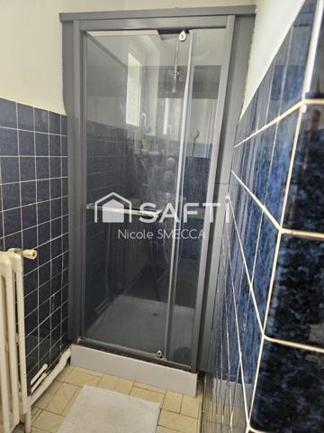 Maison mitoyenne,3 chambres,jardin,garage