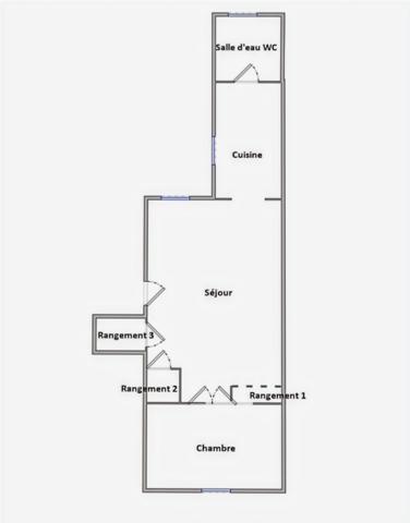Linas (91310) LINAS – Appartement F2 au premier étage avec jardin à partager