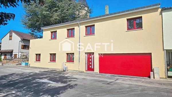 Maison F4 avec garage et terrasse