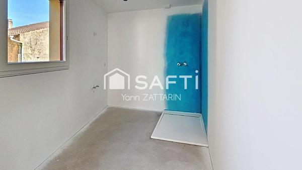 Maison F4 avec garage et terrasse