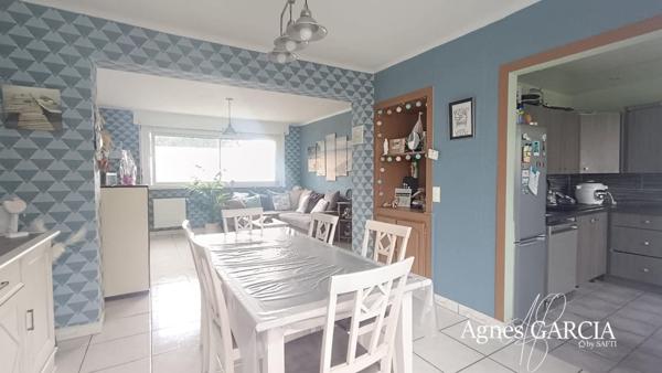 Maison rénovée 3 chambres jardin et garage en sous-sol