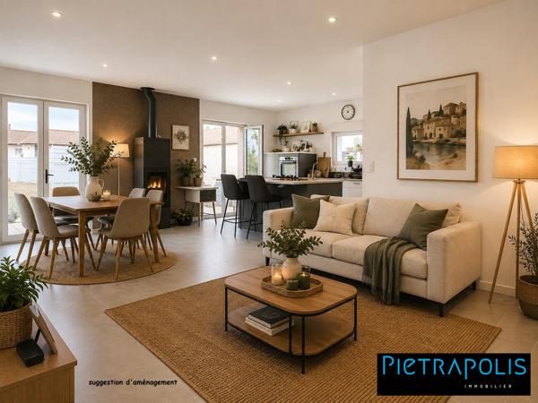 MAISON FAMILIALE - 4 chambres - grand jardin -