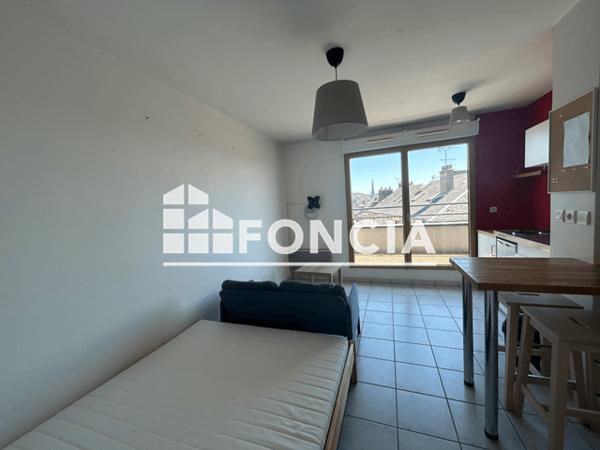 Location Studio meublé 24.25 m² - RUE HENRY BARBET Rouen 76000